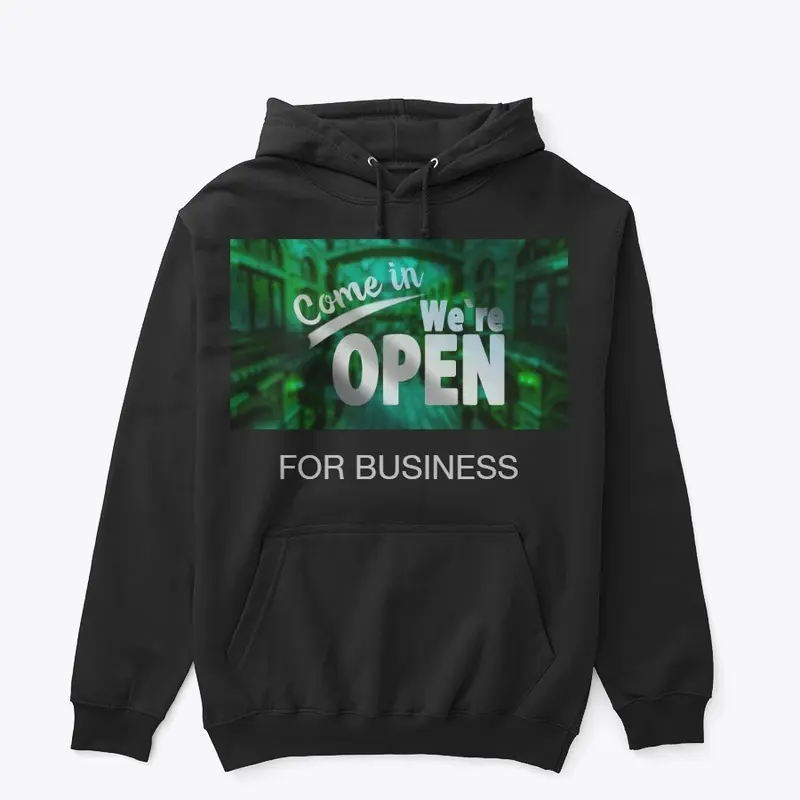 Open for business