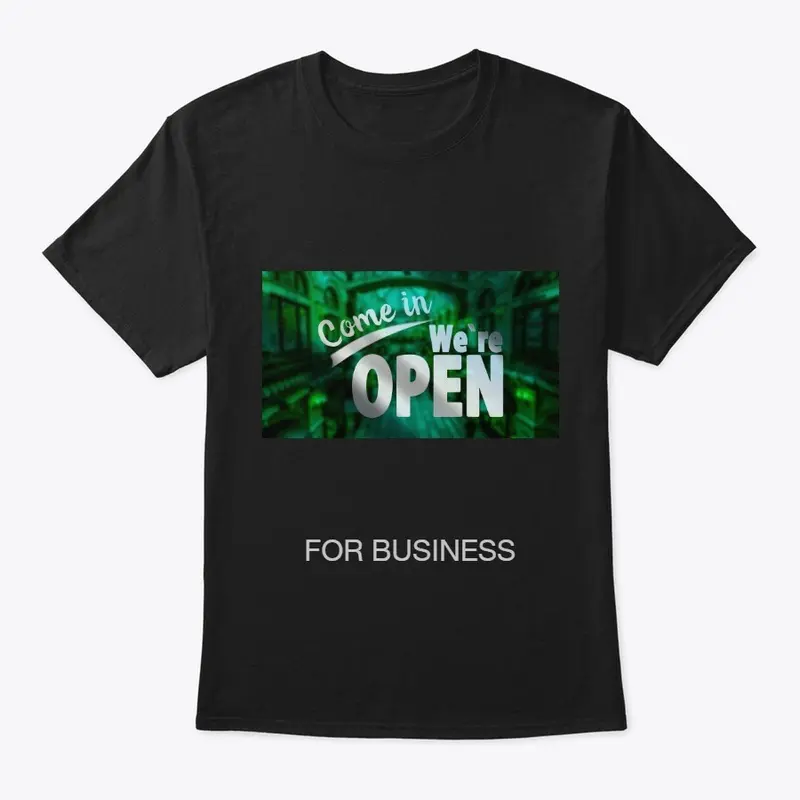 Open for business