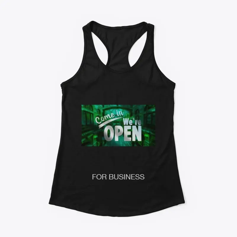 Open for business